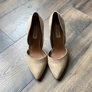 Steve Madden galaaxy heels in sand